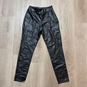 Leith Faux Leather‎ Pants 24x26 XS